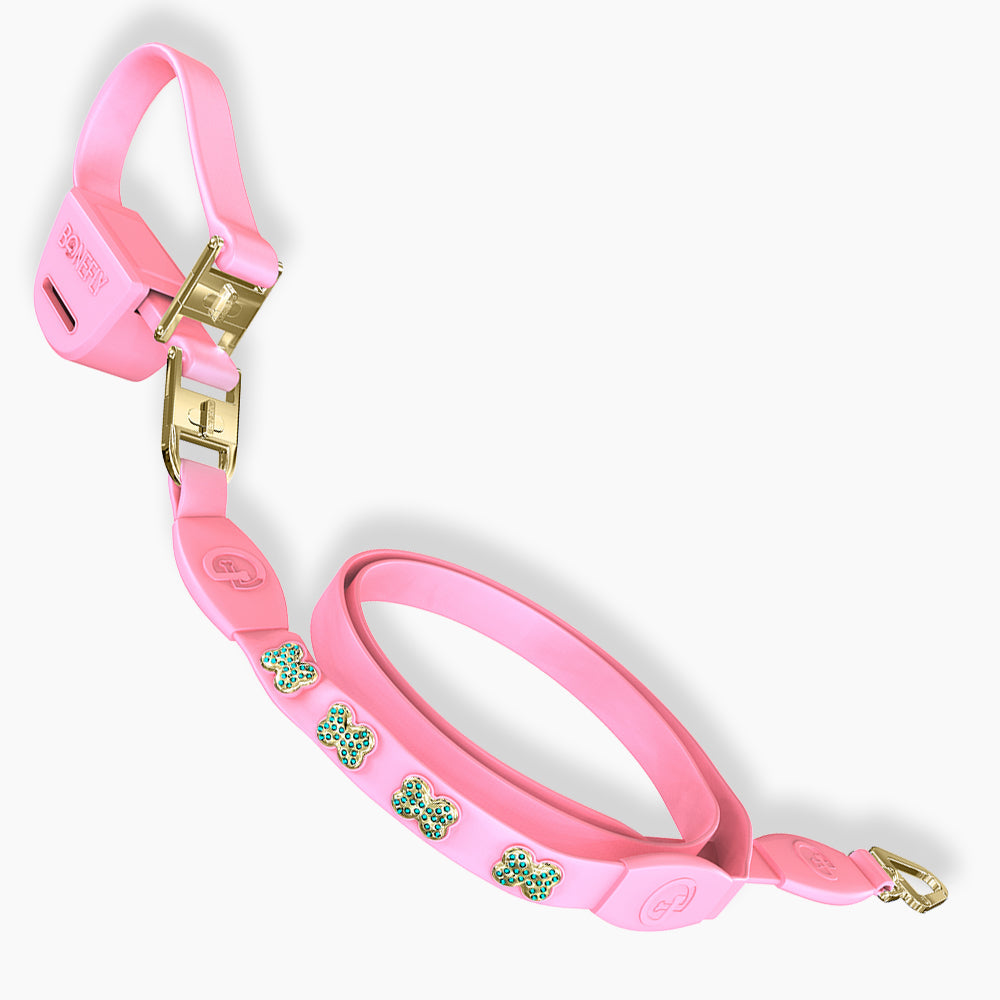 Correa Flexfly 360 Ultra Baby Pink Leash