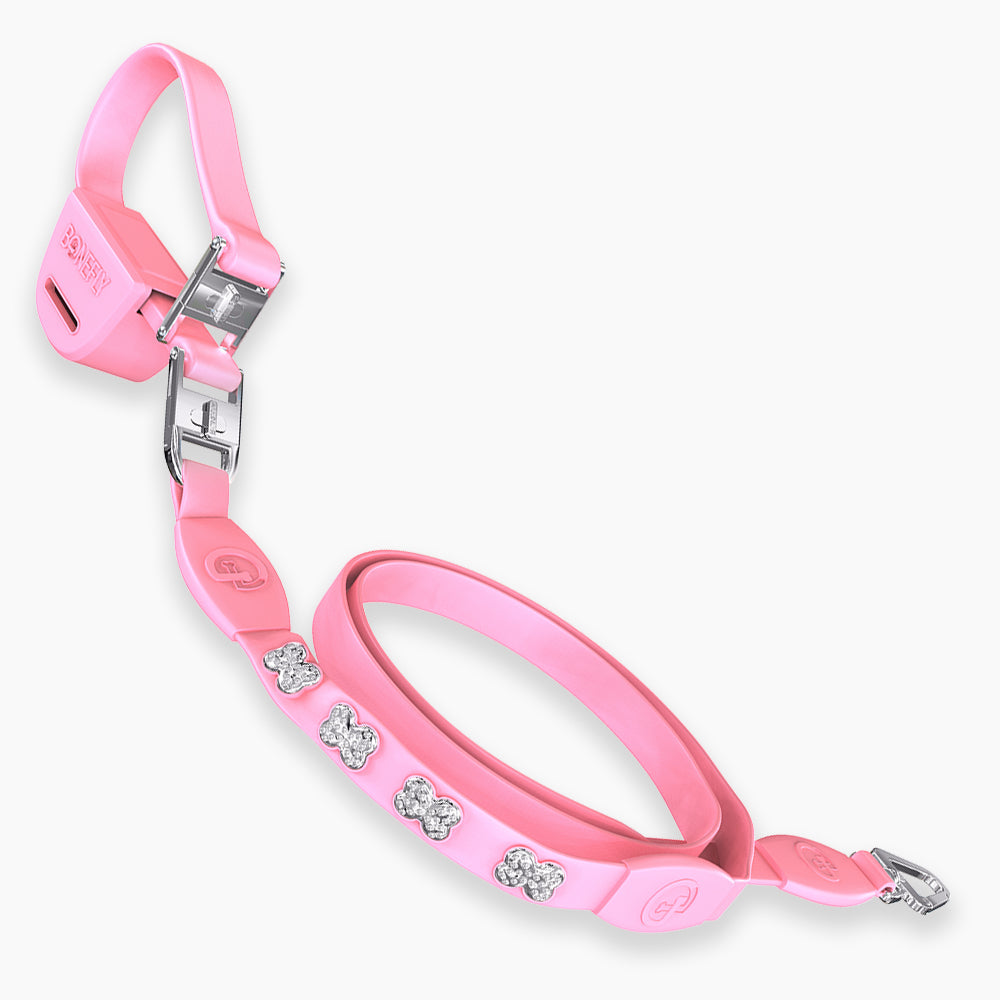 Correa Flexfly 360 Ultra Baby Pink Leash