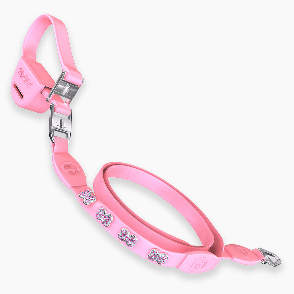 Correa Flexfly 360 Ultra Baby Pink Leash